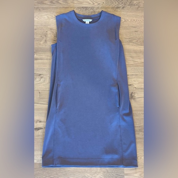 Athleta Dresses & Skirts - Athleta Seasoft Tank Dress – Dusty Violet / Blue-Purple Size Small